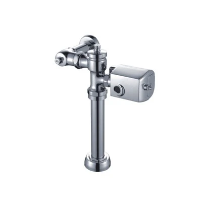 Flushometer tat-tojlit attivat tas-senser tal-operatur tal-muntaġġ tal-ġenb li jaħdem bil-batterija espost