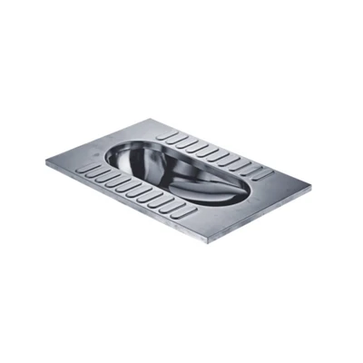 Stainless steel imdaħħal 304 pan squat